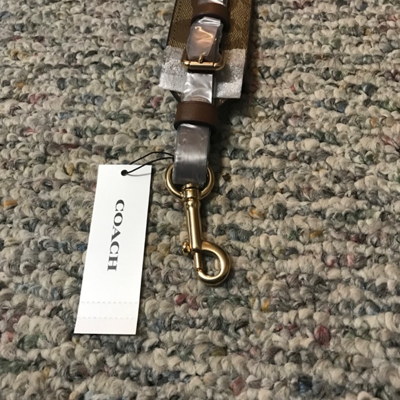 Coach - NWT - Coated Canvas Signature Print Bag Strap - Picture 7 of 10